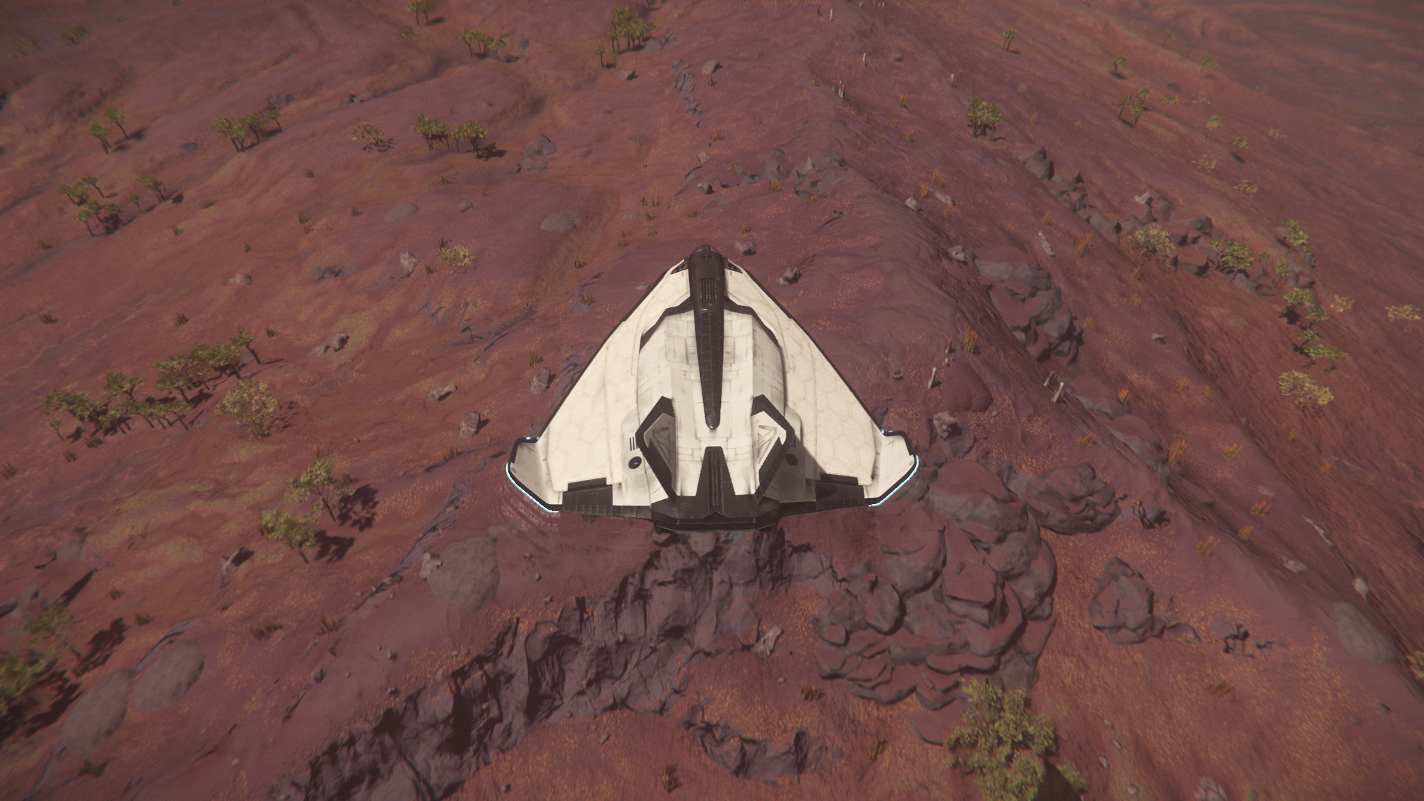 Im Tiefflug über Daymar